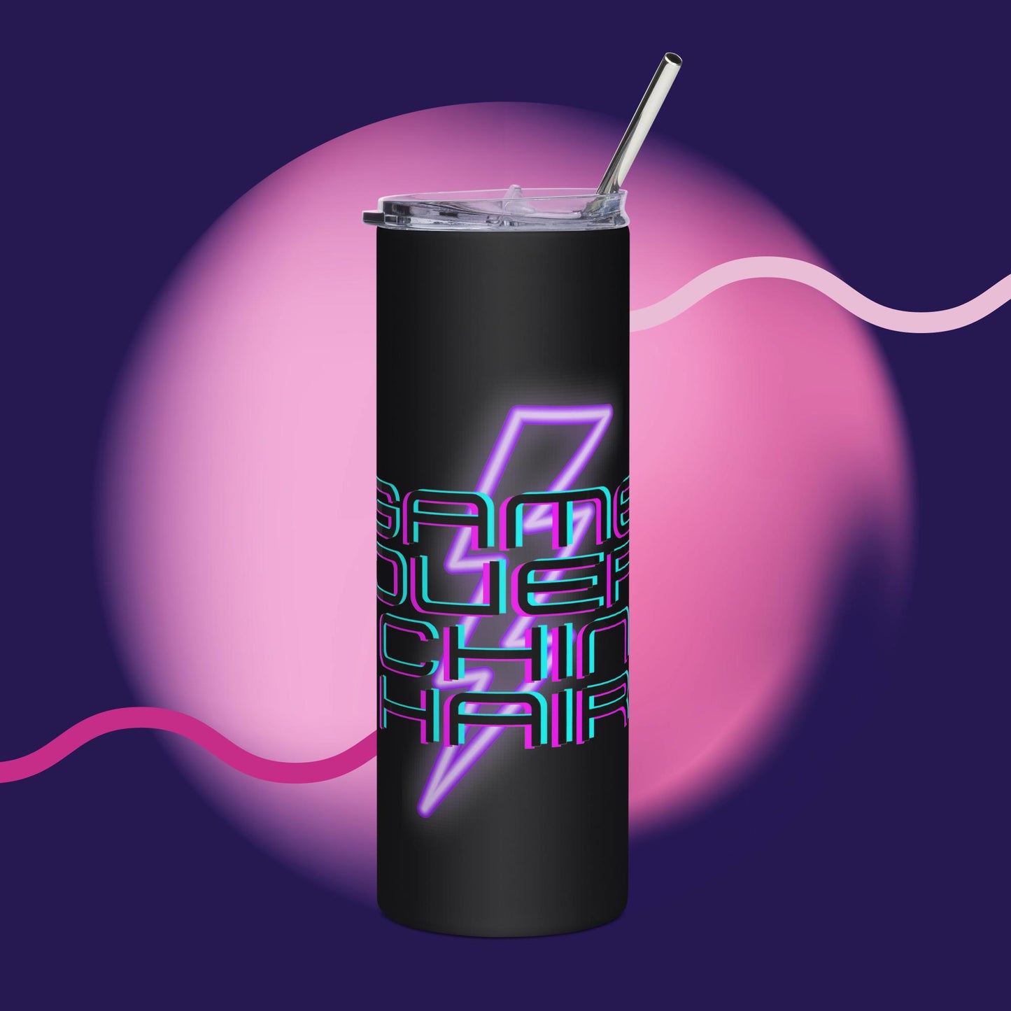 Game Over Vhin Hair - Stainless steel tumbler