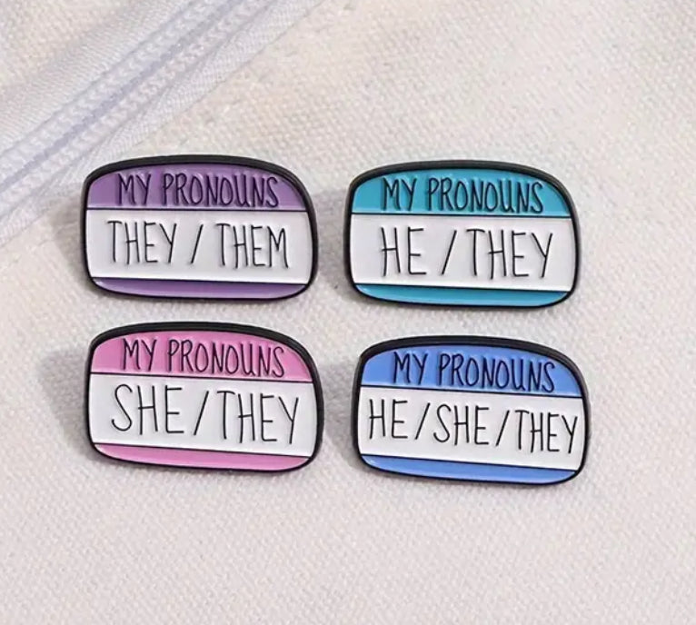 Pronoun Pin